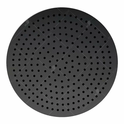 Верхний душ RGW Shower Panels SP-81B 3D 400 мм Черный