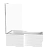 Шторка для ванны Good Door SCREEN BS-90-C-CH