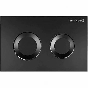 Кнопка для инсталляции Pestan Sava Fix Slim Sitnica 40006467 черная матовая
