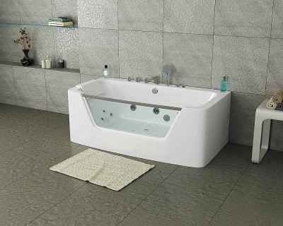 Ванна акриловая GROSSMAN GR-15085-1 150x85 белая с гидромассажем