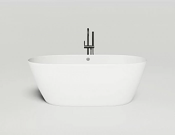 Ванна Salini Sofia LIGHT S-Sense 103711GRH белая/снаружи RAL глянцевая