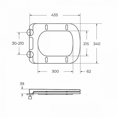 Унитаз подвесной BelBagno DUE-TOR BB5171CH-TOR/SC белый, с крышкой микролифт, безободковый, слив-торнадо