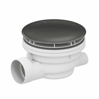 Сифон для поддонов RGW Velplex QYD-01 графит
