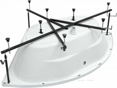 Акриловая ванна Aquanet Vista 150x150 254389 с к/с