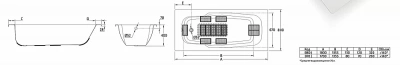 Стальная ванна BLB Atlantica 180x80 B80J