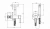Гигиенический душ Cezares CZR-SET-DA1-ID2-FMM120-NOP
