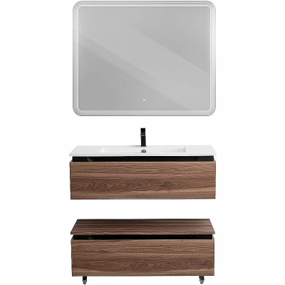 Нижняя тумба Cezares SLIDER-1000-1C-PI-NA-P орех дымчатый