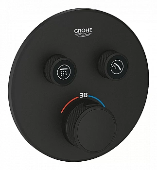 Смеситель для душа Grohe Grohtherm SmartControl 29507KF0 фантомный черный