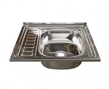 Мойка кухонная MIXLINE ML 538191 хром