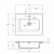 Тумба с раковиной BelBagno KRAFT 60 2C-SO/BB600ETL Rovere Tabacco