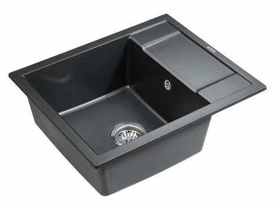 Мойка кухонная Paulmark Optimum PM216050-BLM черный
