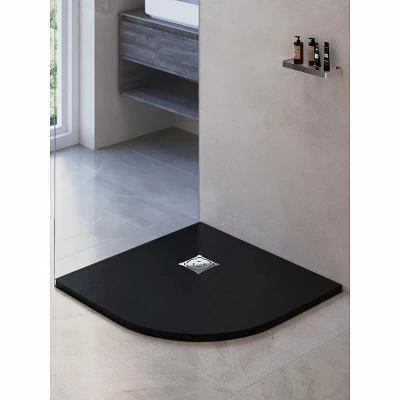 Душевой поддон RGW ST/R-G Stone Tray 16153099-02 90x90 графит