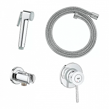 Гигиенический душ Grohe BauClassic 124434 хром