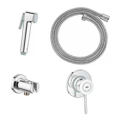 Гигиенический душ Grohe BauClassic 124434 хром