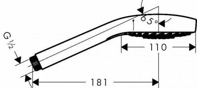 Душевая лейка Hansgrohe Croma Select S Multi HS 110 26800400