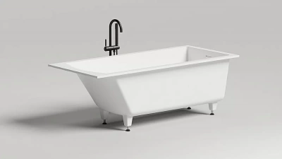 Ванна Salini Cascata 180х80 104213G белая глянцевая
