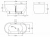 Ванна акриловая BelBagno BB70 150х75 белая