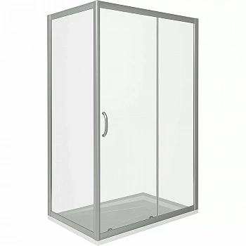 Душевой уголок Good Door Infinity WTW+SP 110х70 стекло прозрачное/профиль хром