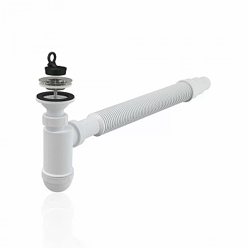 Сифон для раковины Koller Pool R40CF с гибким соединением