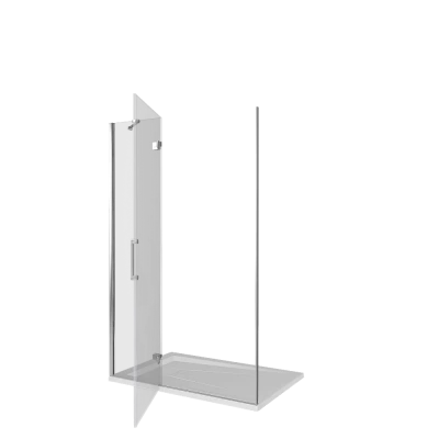 Душевая дверь Good Door SATURN WTW-120-C-CH стекло прозрачное/профиль хром