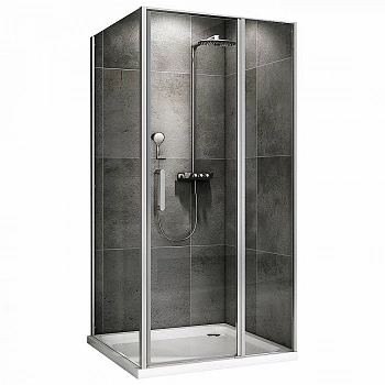 Душевой уголок ABBER Sonnenstrand AG04130S-S85 130x85 стекло прозрачное/профиль хром