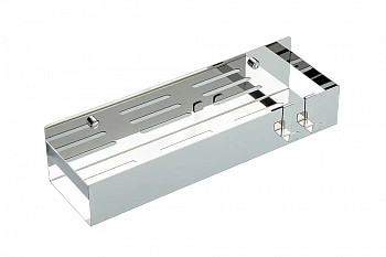 Полка с двумя крючками Boheme Q CHROME 10965-CR хром