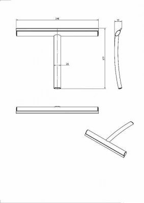 Скребок Langberger Accessories 71183