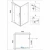 Душевой уголок Niagara Nova NG-0290-08 BLACK 90х90