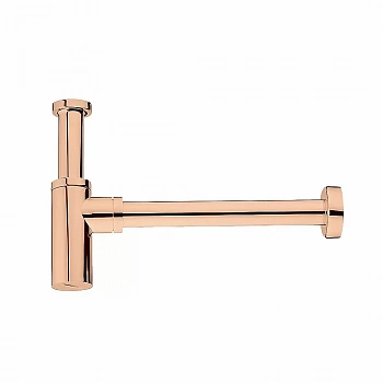 Сифон для раковины Webert AC0020980 розовое золото