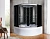 Душевая кабина RIVER TEMZA 55 150х150 ТН стекло тонированное