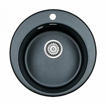 Мойка кухонная Paulmark Gelegen PM404800-BLM Черная