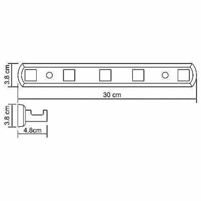 Крючок WasserKRAFT Lippe K-6575