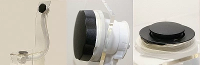 Слив-перелив Relisan V55R Гл000024529 60 черный матовый