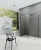 Душевое ограждение Ravak WALK-IN DOUBLE WALL 90x90 черный/Transparent