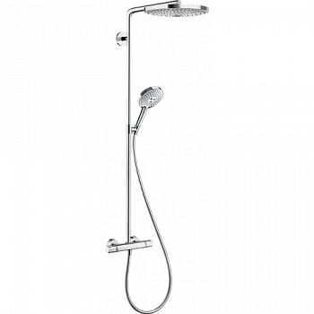 Душевая система Hansgrohe Raindance Select 300 2jet 27133400 белый/хром