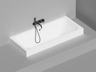 Ванна Salini Orlanda AXIS S-Sense 103213MRF 170x75 белая/полностью RAL матовая