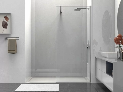 Душевое ограждение Vincea Walk-In VSW-1HS800CL 80 стекло прозрачное/профиль хром