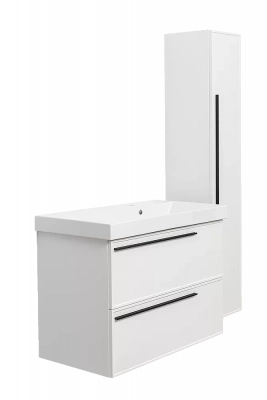 Тумба с раковиной LA FENICE Elba Bianco TWIN 100 белая