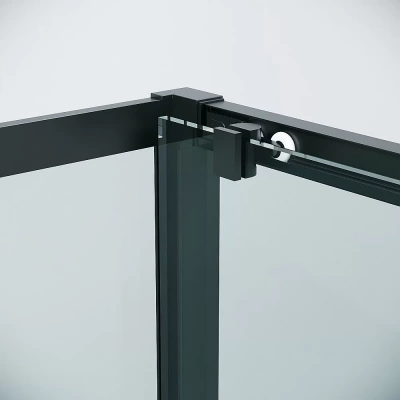 Душевой уголок Grossman Cosmo 120.K33.02.1370.21.00 130x70 профиль черный матовый/стекло прозрачное