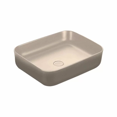 Раковина накладная Vincea 50 VBS-105MC капучино матовый