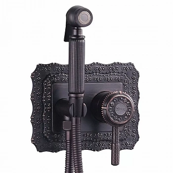 Гигиенический душ Lemark Jasmine LM6619ORB черная бронза