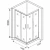 Душевой уголок Good Door Cofe CR-100-C-CH стекло прозрачное/профиль хром Душевой уголок Good Door Cofe CR-100-C-CH стекло прозрачное/профиль хром