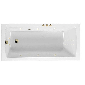 Ванна акриловая Excellent Aquaria SMART NANO WAEX.AQU17.SMARTNANO.GL 170x75 белая с гидромассажем