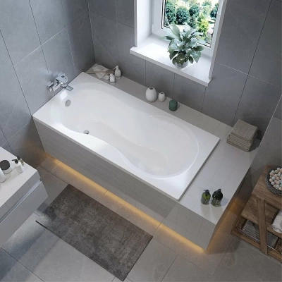 Ванна акриловая Koller Pool Malibu 170x75 MALIBU170X75 белая