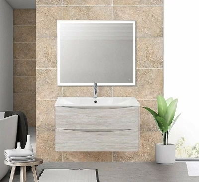 Тумба с раковиной BelBagno ACQUA 80 Rovere Vintage Bianco