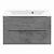 Тумба с раковиной Vincea Mia 750 Beton