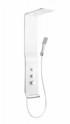 Душевая панель CeruttiSpa SELLA W CT8988 белая