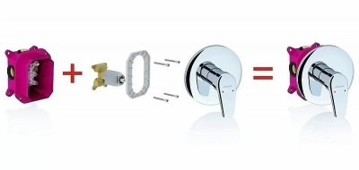 Монтажное основание для смесителя Ravak R-box RB 070.50