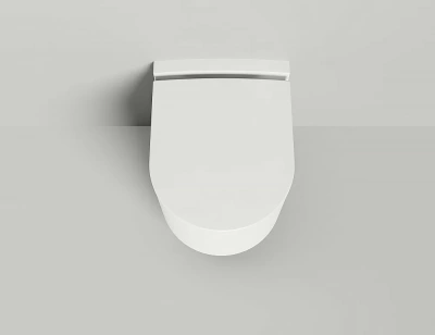 Унитаз подвесной Salini Gemelli 240121MRF из искусственного камня S-Stone, безободковый, RAL снаружи