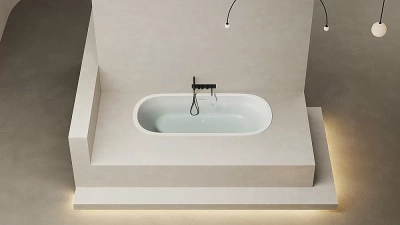Ванна Salini Ornella AXIS S-Sense 180x80 103411M белая матовая